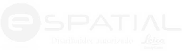 Logotipo de eSpatial, distribuidor autorizado de Leica Geosystems que opera con EykaX